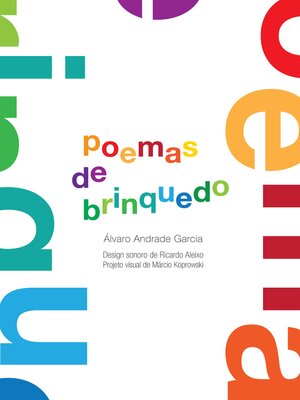 cover image of Poemas de brinquedo